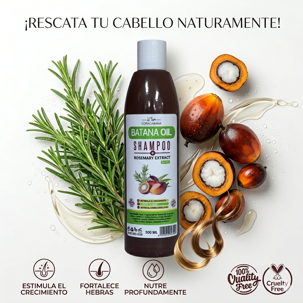 Shampoo Batana Oil COXO 2x1 Solo Hoy | Más suavidad en cada lavado