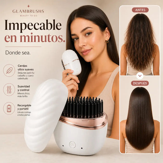 COXO™ Mini Brush Pro Cabello perfecto en minutos… sin cables, sin esfuerzo, sin excusas